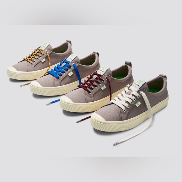 Cariuma OCA Low Mystic Grey Canvas Sneaker Shoes NEW Women’s 9 - Picture 8 of 8